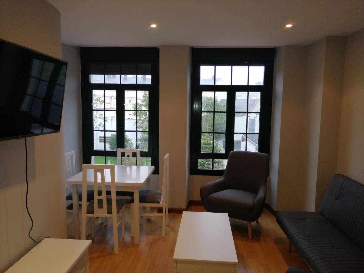 Apartamentos San Roque Рибадео Экстерьер фото